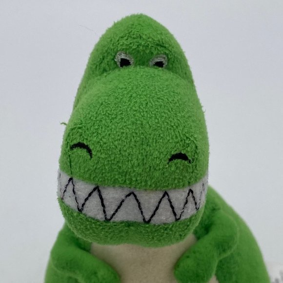 Disney Parks Toy Story Rex Dinosaur Plush 8 Inch Stuffed Animal Green T-Rex Toy - Picture 4 of 8